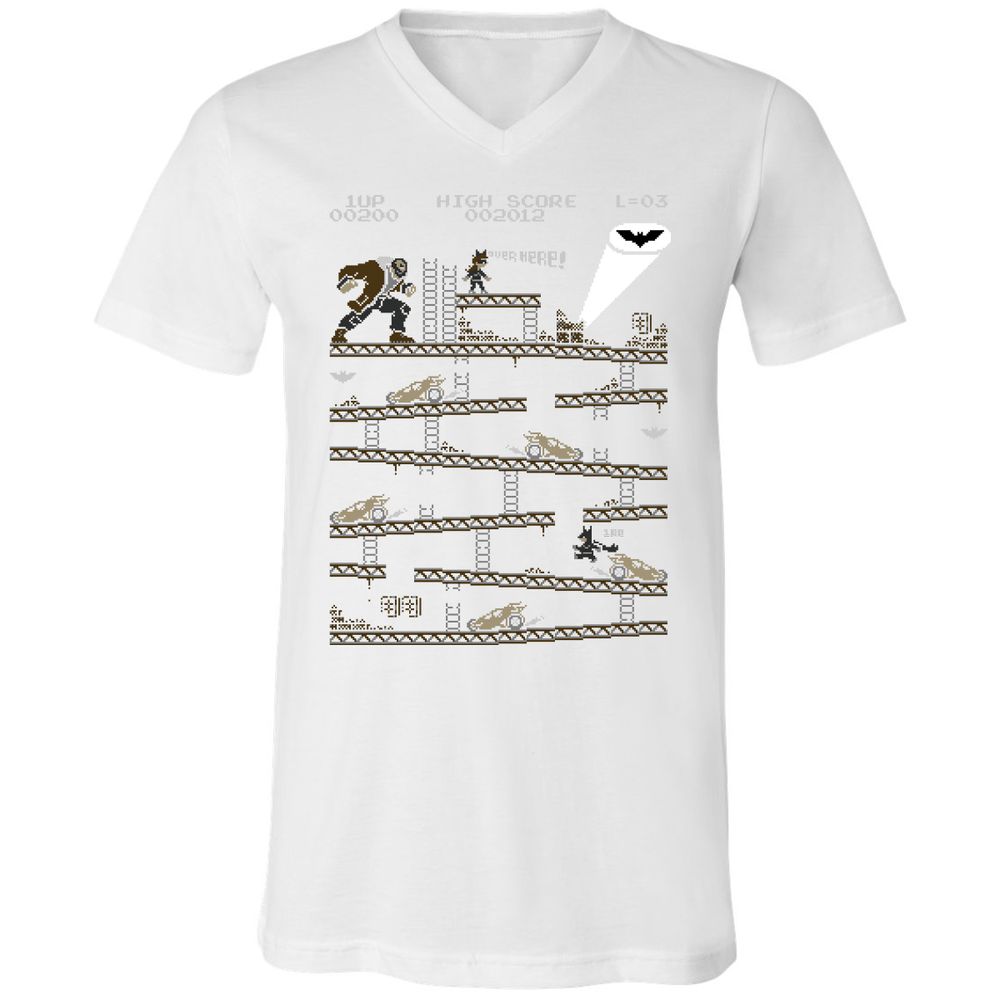 Unisex V-Neck T-Shirt - FVTGSCA6 - White - 5