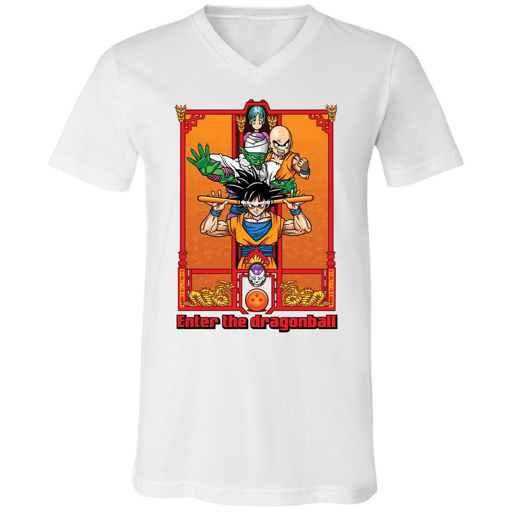 Unisex V-Neck T-Shirt - KVFW931P - White - 5
