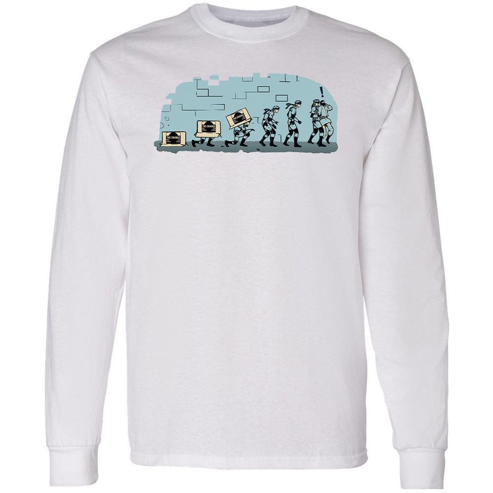 Long Sleeve T-Shirt - QNMARLS7 - White - 5