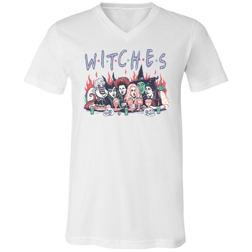 Unisex V-Neck T-Shirt - 72G1JJ7P - White - 5