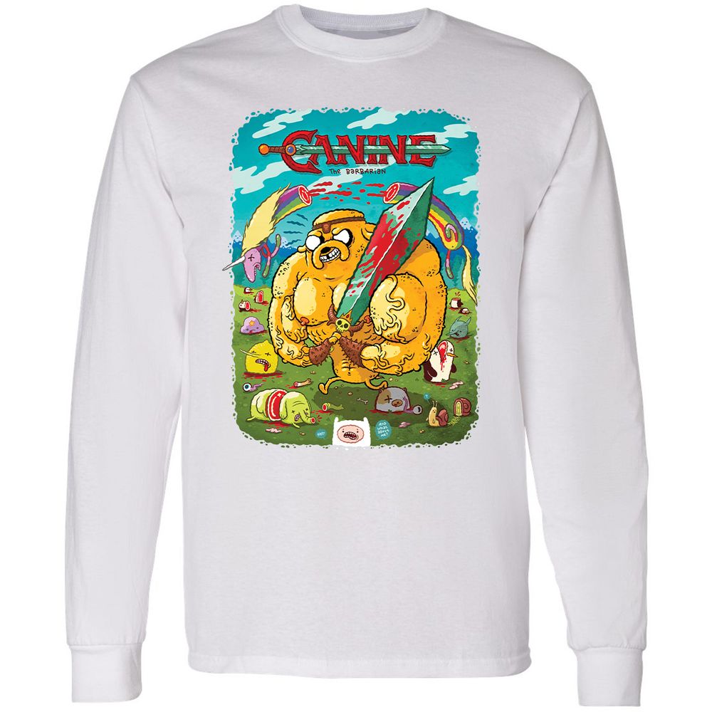 Long Sleeve T-Shirt - JU34GMNQ - White - 5