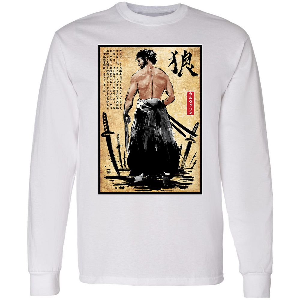 Long Sleeve T-Shirt - WLAHSB6H - White - 5