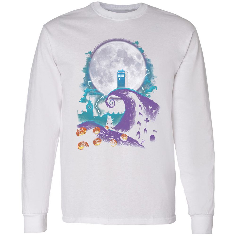 Long Sleeve T-Shirt - PFV4R6BS - White - 5