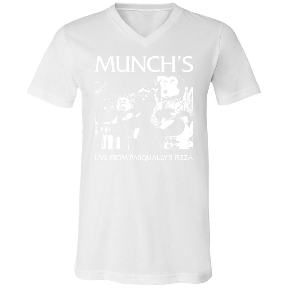 Unisex V-Neck T-Shirt - 77PBSNG3 - White - 5