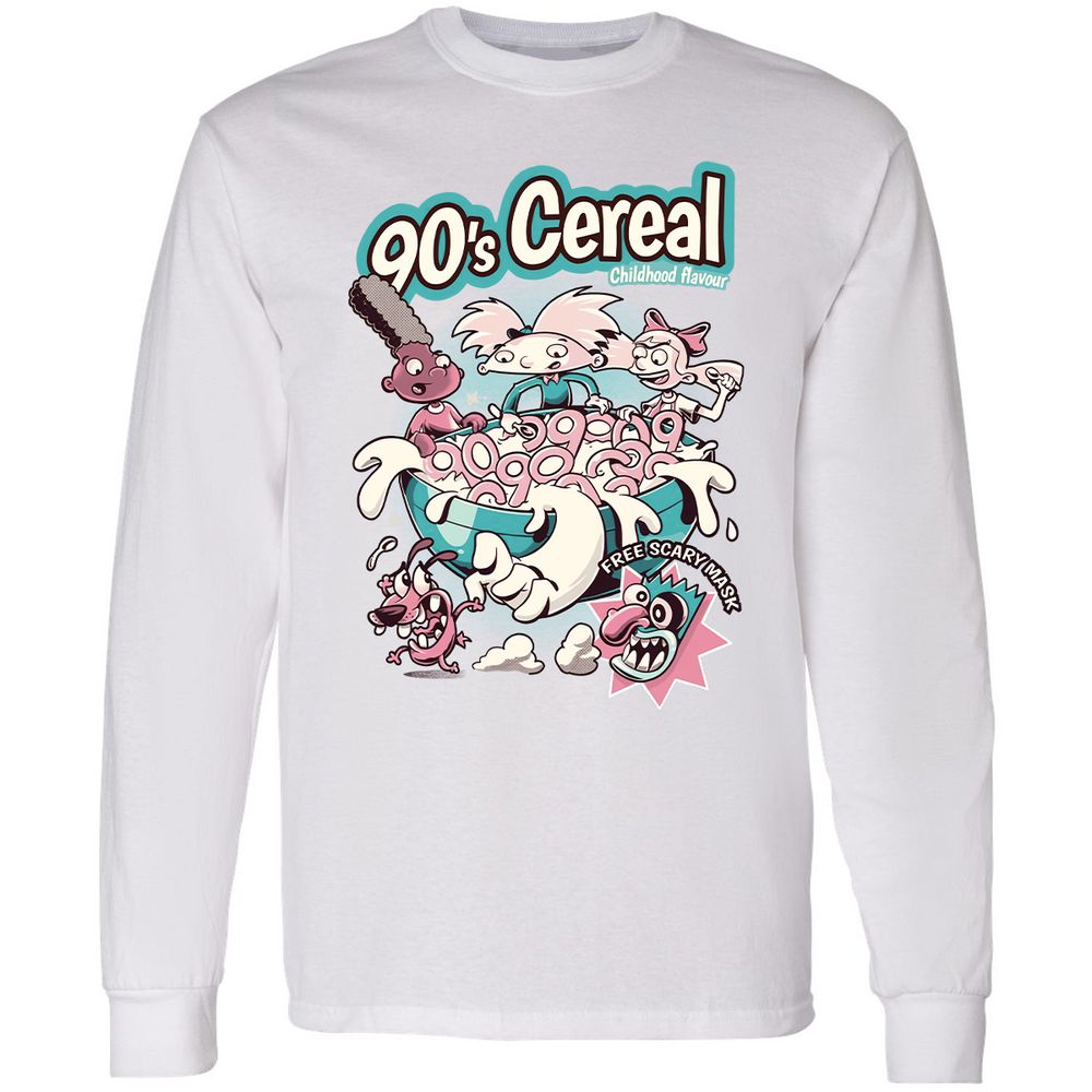 Long Sleeve T-Shirt - TRBF1XJU - White - 5