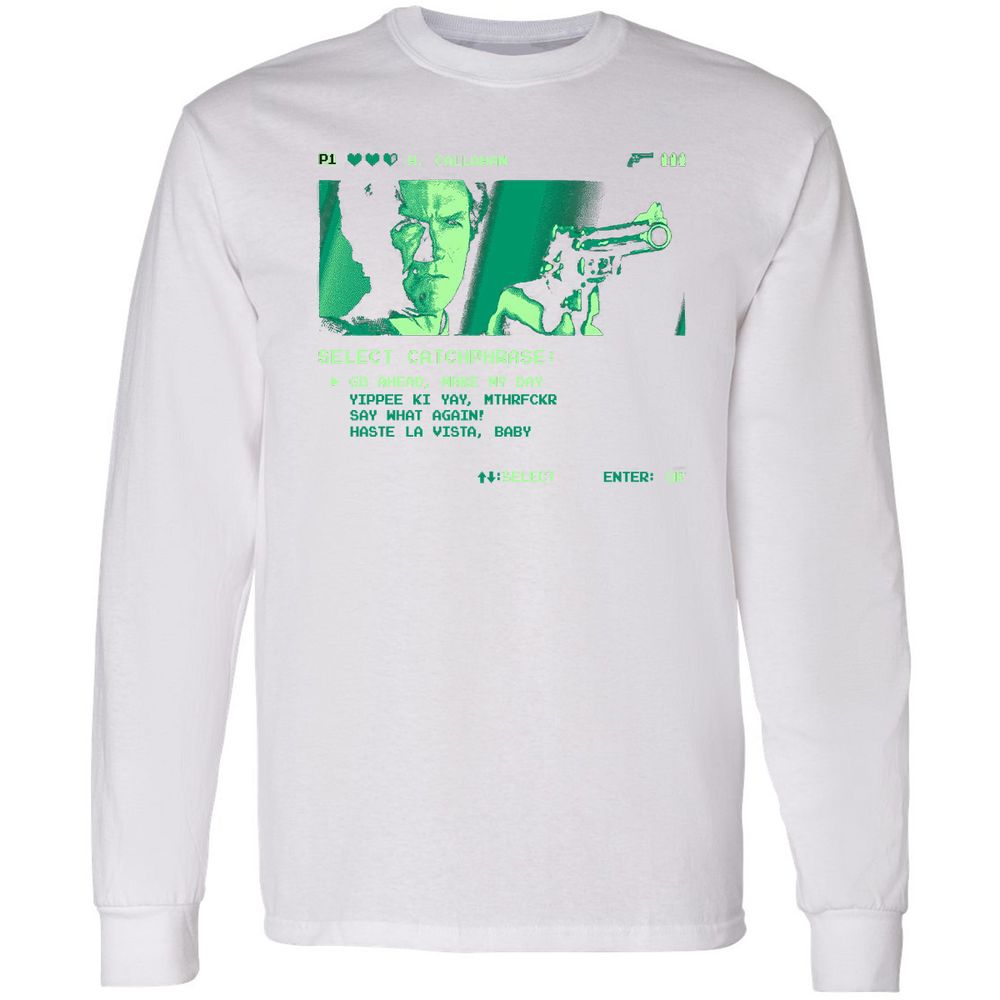 Long Sleeve T-Shirt - AGJHG4BM - White - 5