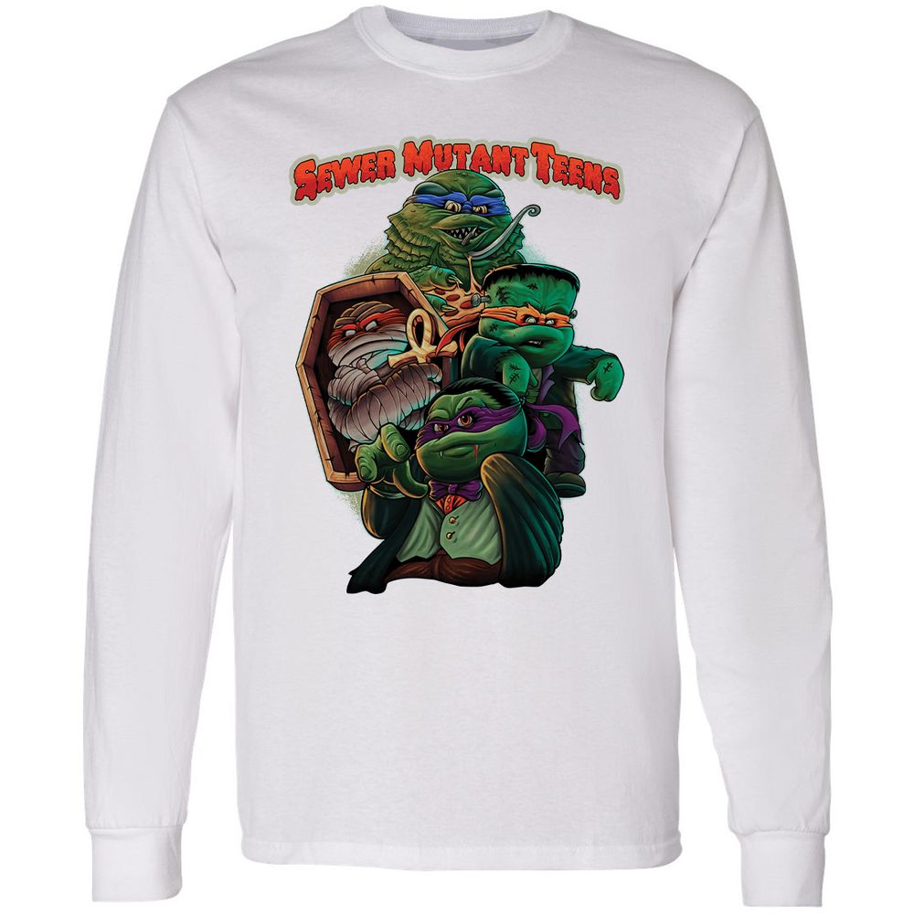 Long Sleeve T-Shirt - VQNUCBD5 - White - 5