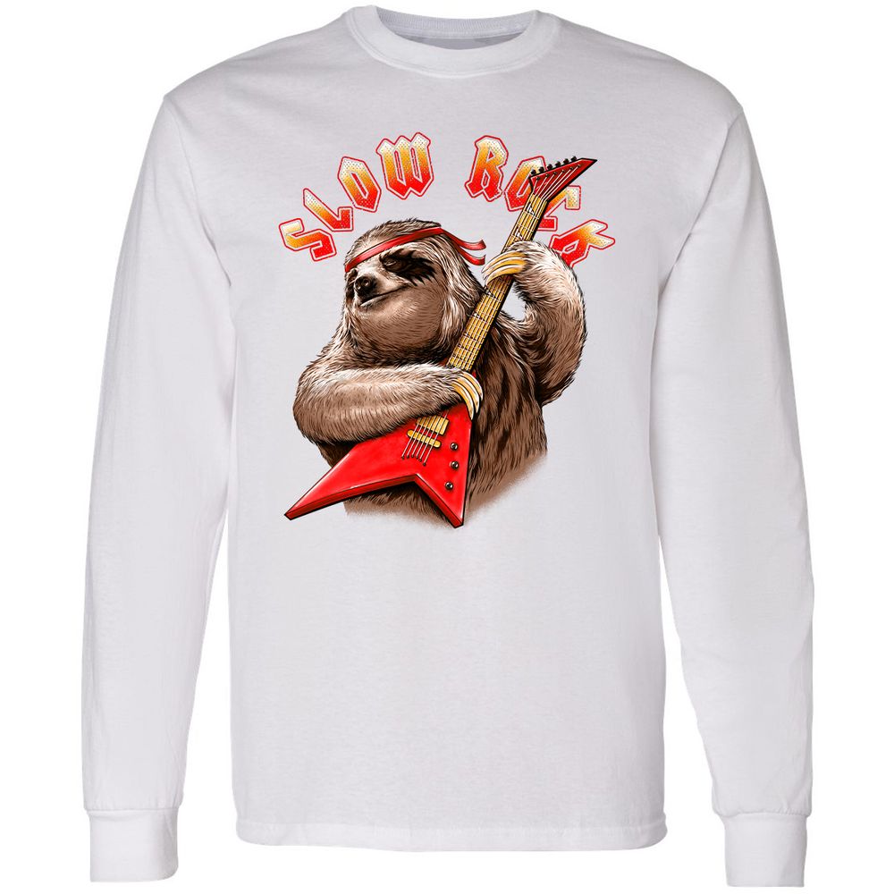 Long Sleeve T-Shirt - AHXZYK5X - White - 5