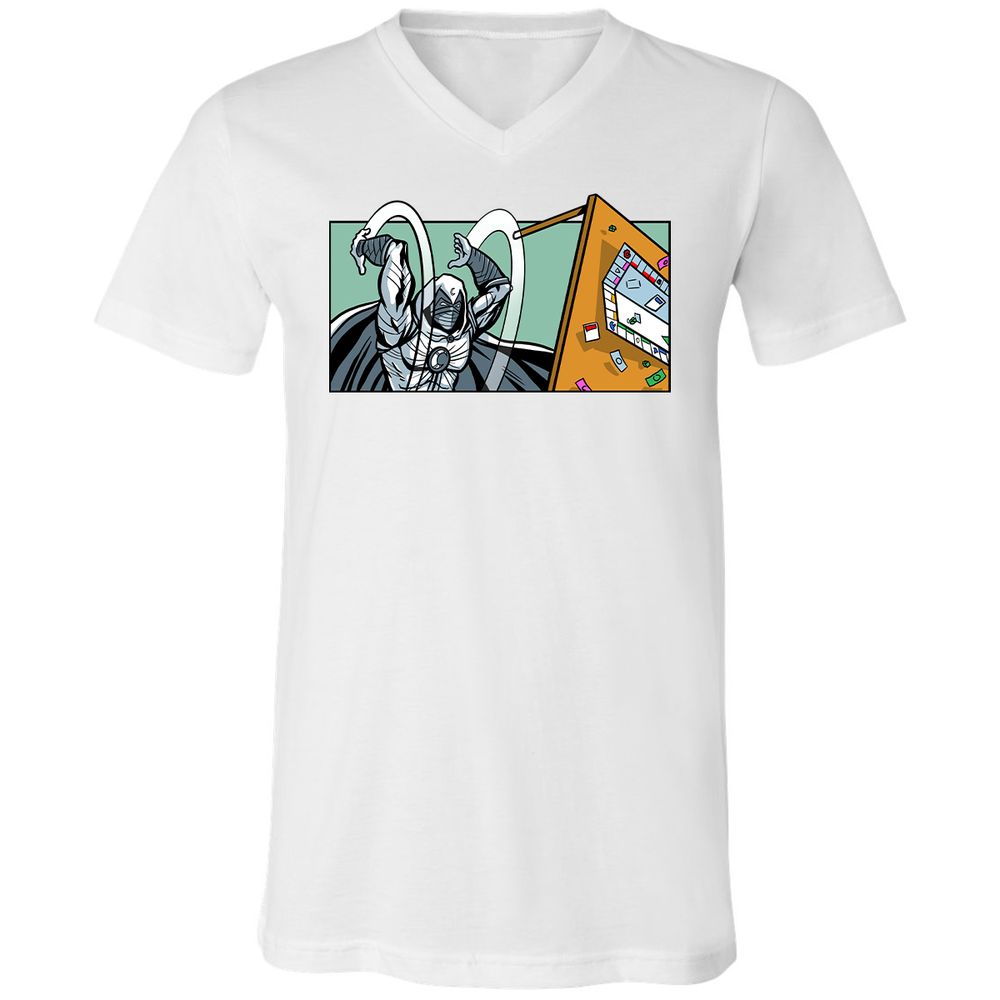 Unisex V-Neck T-Shirt - DVF36SGS - White - 5