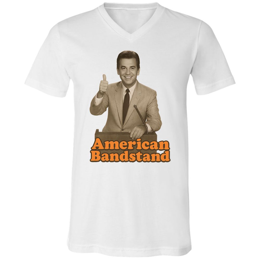 Unisex V-Neck T-Shirt - U7TULV74 - White - 5