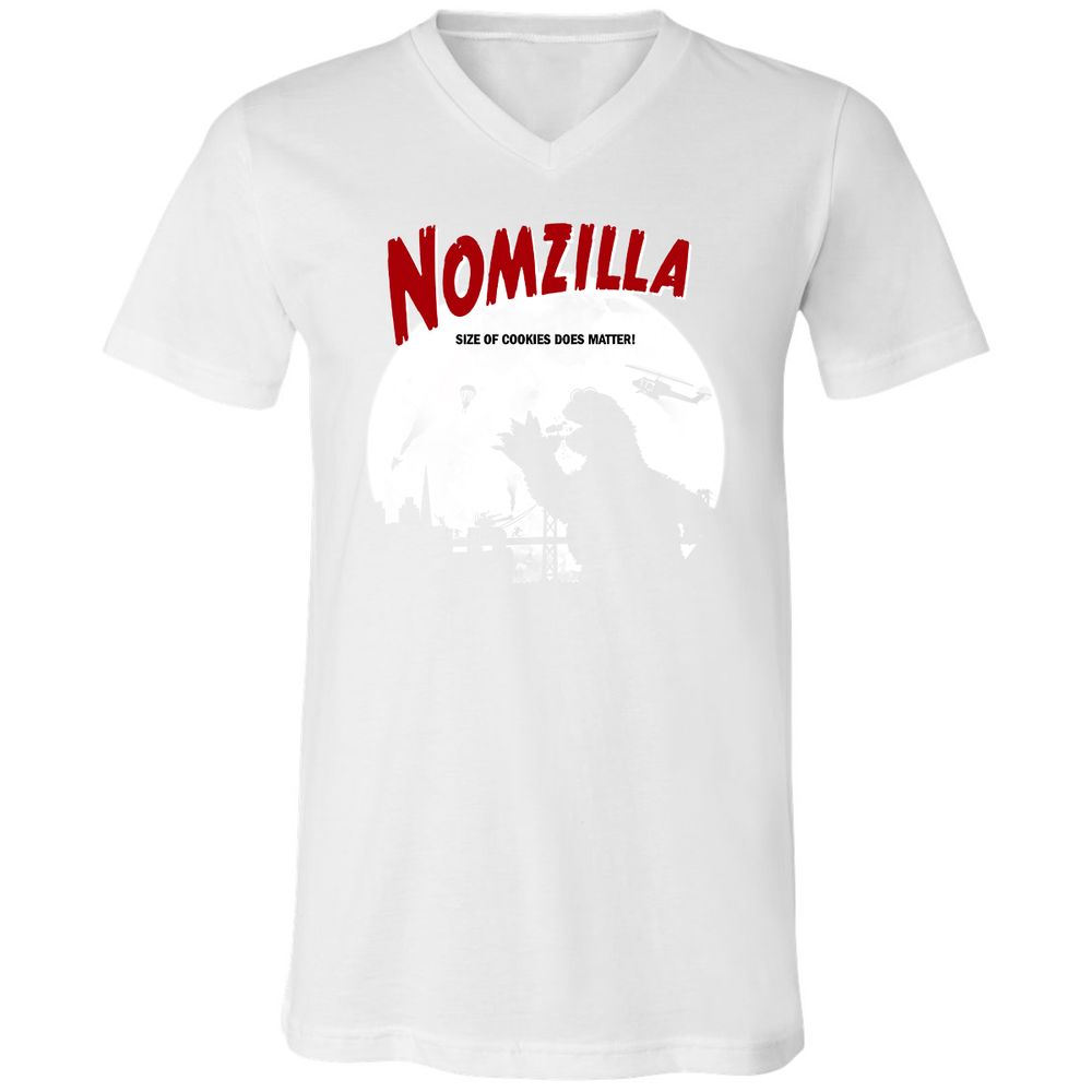 Unisex V-Neck T-Shirt - UZAR1VT5 - White - 5