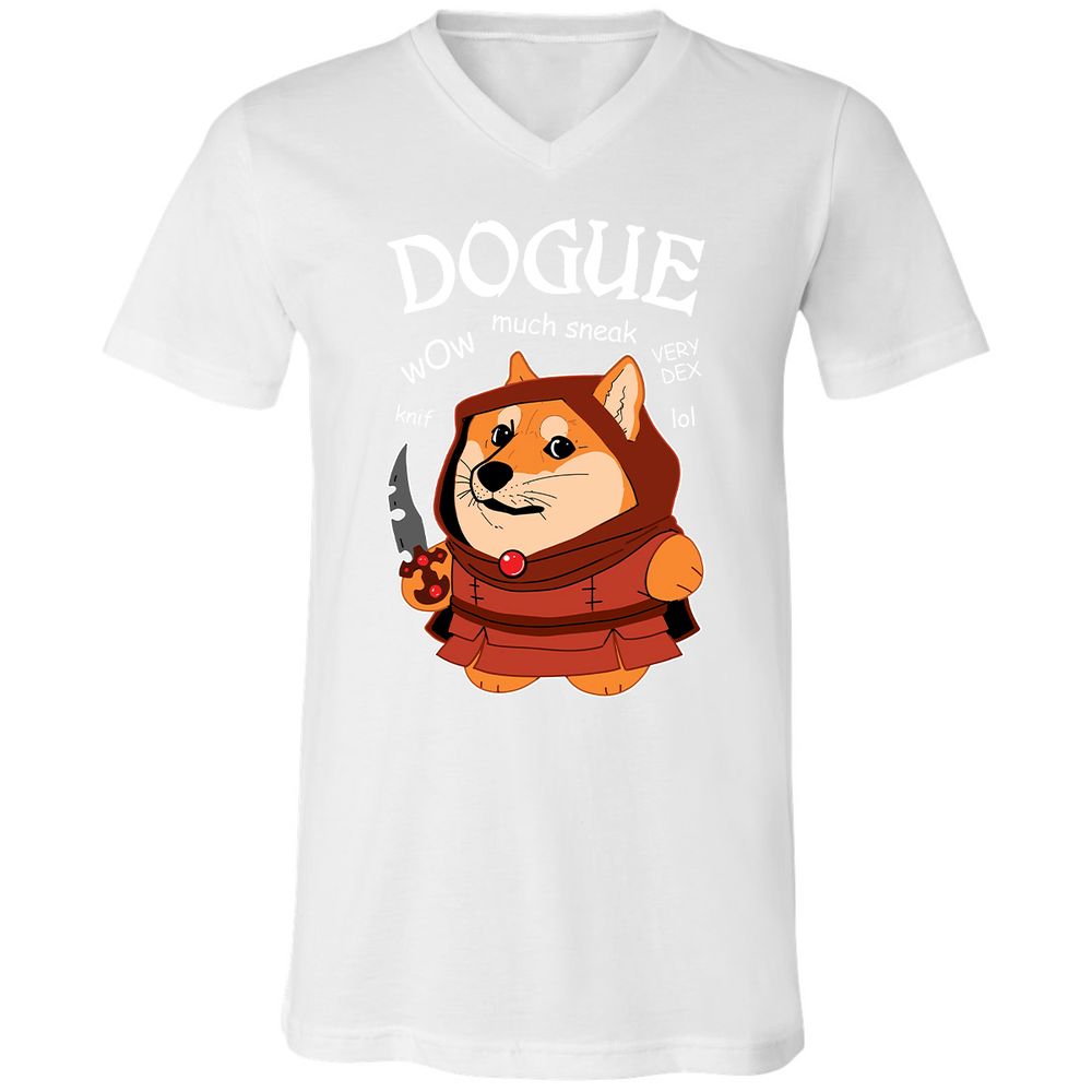 Unisex V-Neck T-Shirt - 7L895PK1 - White - 5