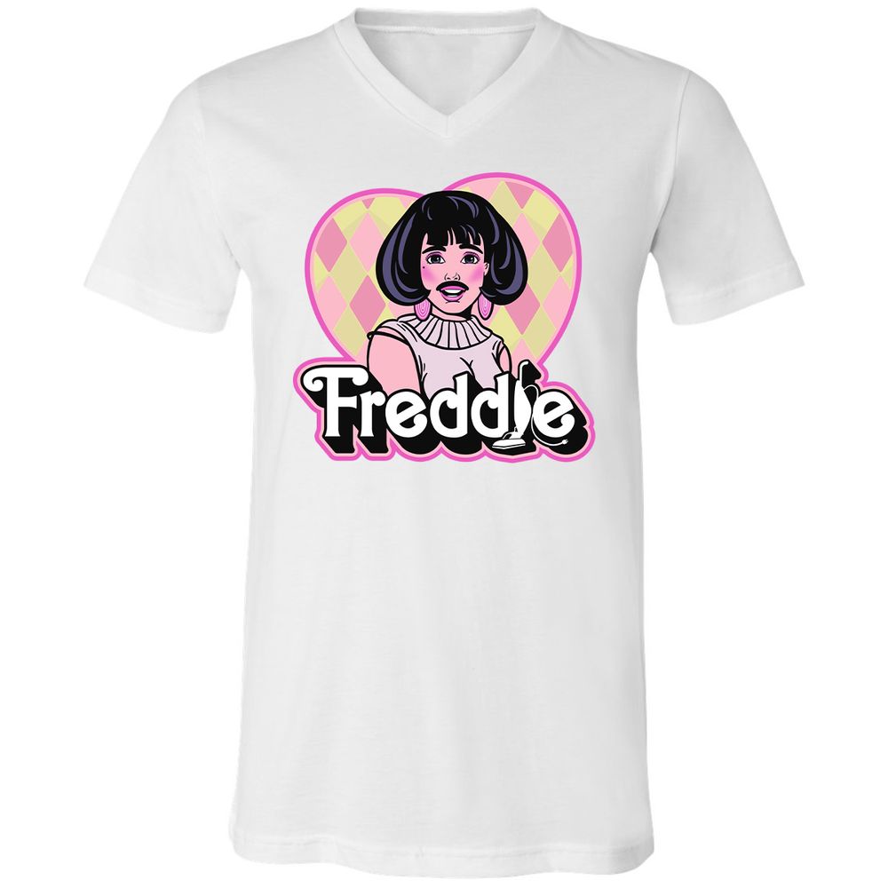 Unisex V-Neck T-Shirt - XN3U4MNA - White - 5