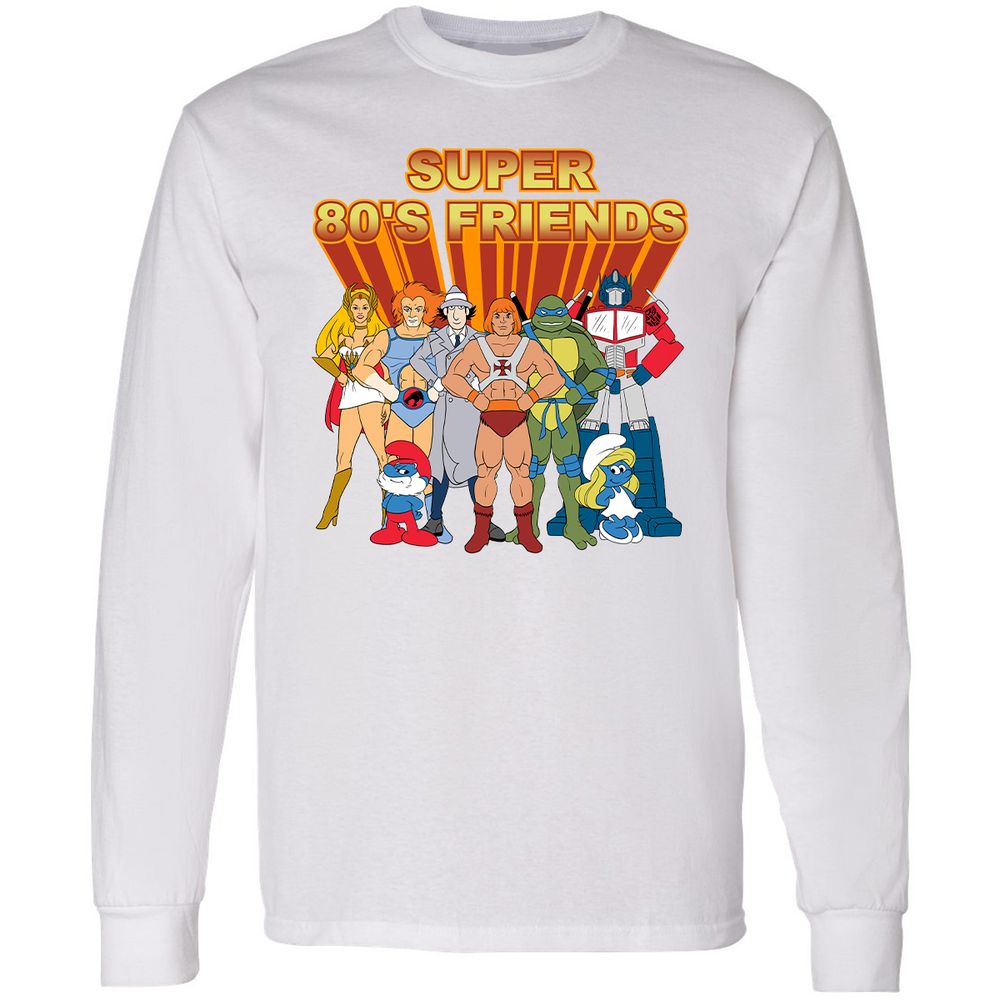 Long Sleeve T-Shirt - T5WBHCW4 - White - 5