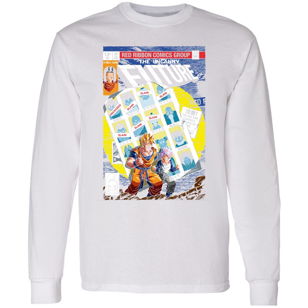 Long Sleeve T-Shirt - J5H899HU - White - 5