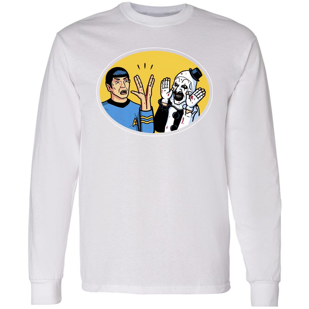 Long Sleeve T-Shirt - VJ56G9VU - White - 5