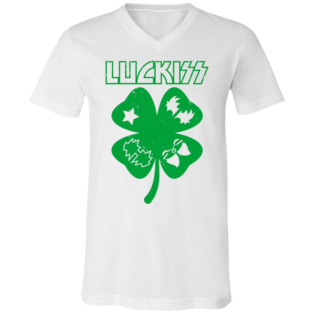 Unisex V-Neck T-Shirt - JGV3FVTM - White - 5
