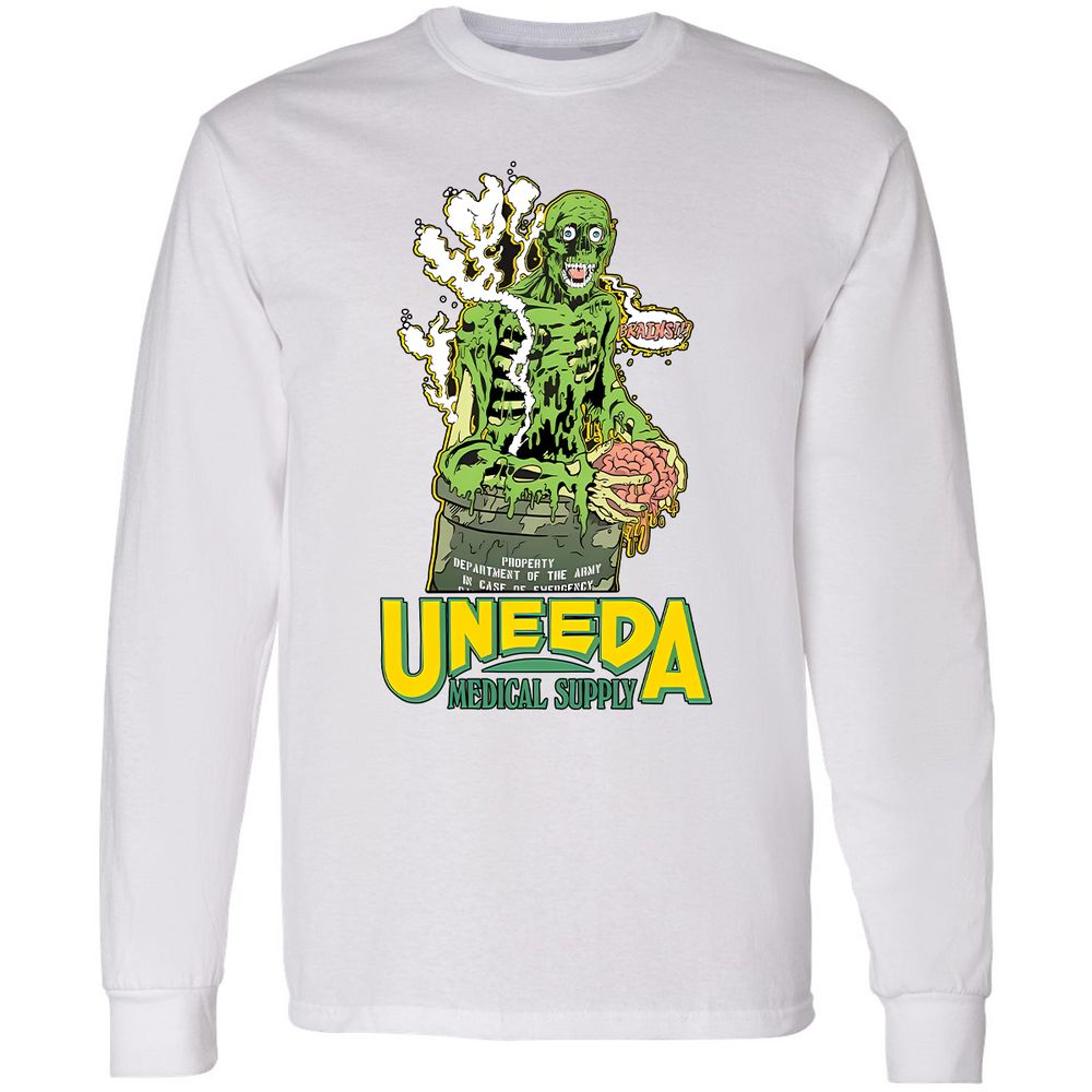 Long Sleeve T-Shirt - F67PURP9 - White - 5