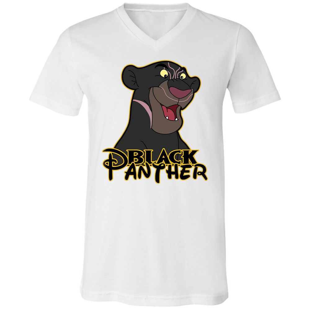 Unisex V-Neck T-Shirt - 7LRP445Z - White - 5