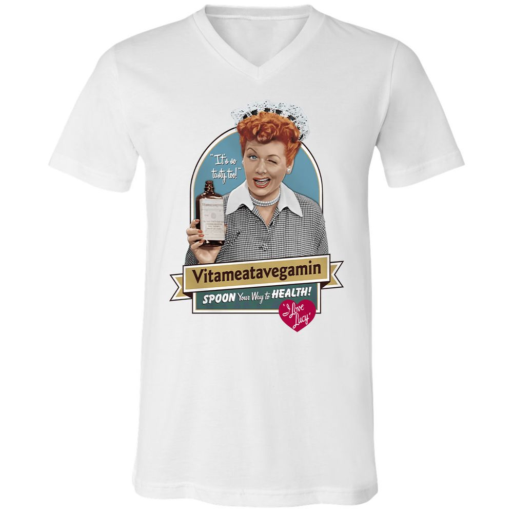 Unisex V-Neck T-Shirt - 2GAG99S8 - White - 5