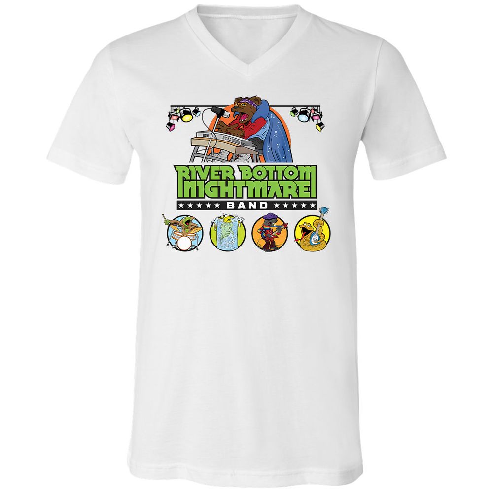 Unisex V-Neck T-Shirt - ASZ927UP - White - 5