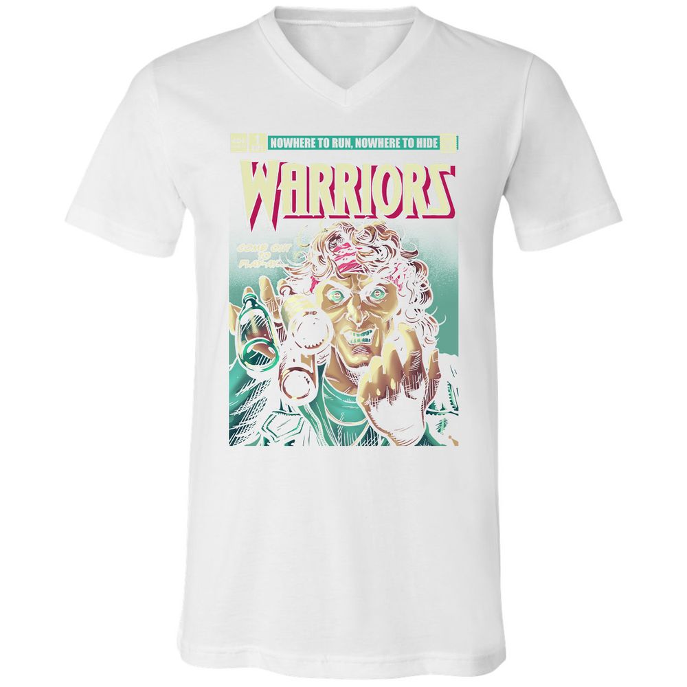 Unisex V-Neck T-Shirt - UE4J8LM5 - White - 5