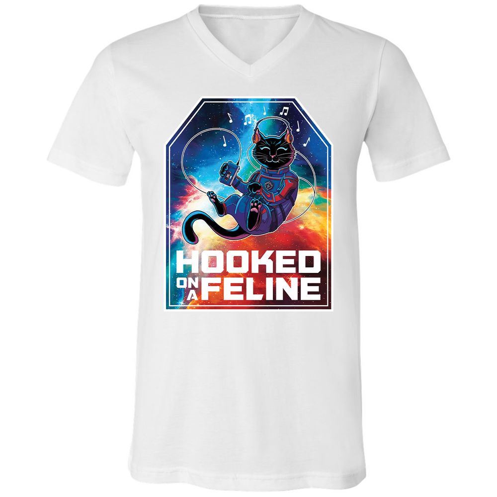 Unisex V-Neck T-Shirt - JFM3JBN1 - White - 5