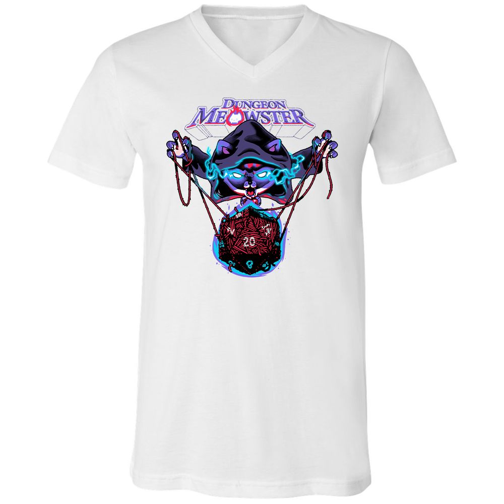 Unisex V-Neck T-Shirt - W97MTE2S - White - 5