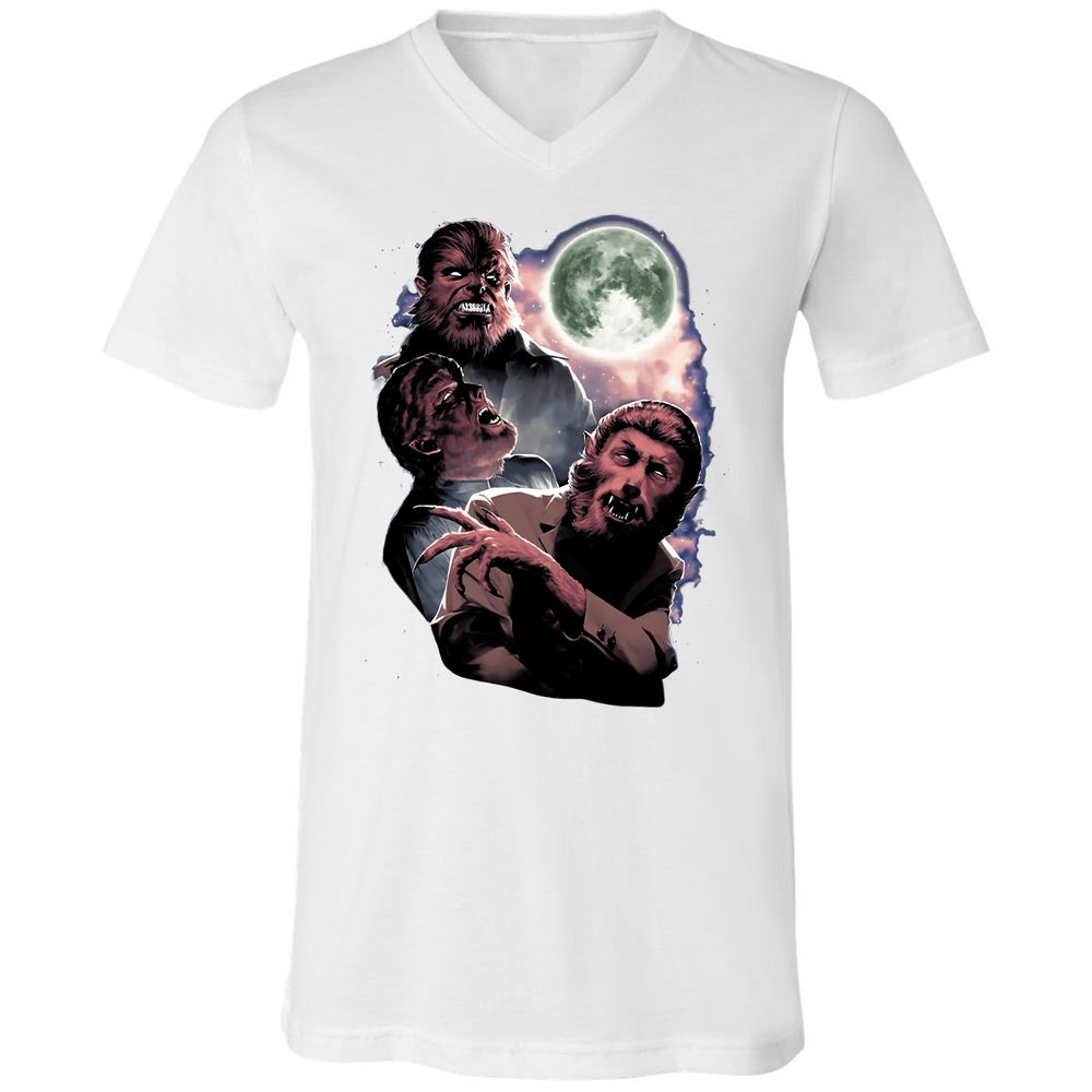 Unisex V-Neck T-Shirt - L399LW31 - White - 5