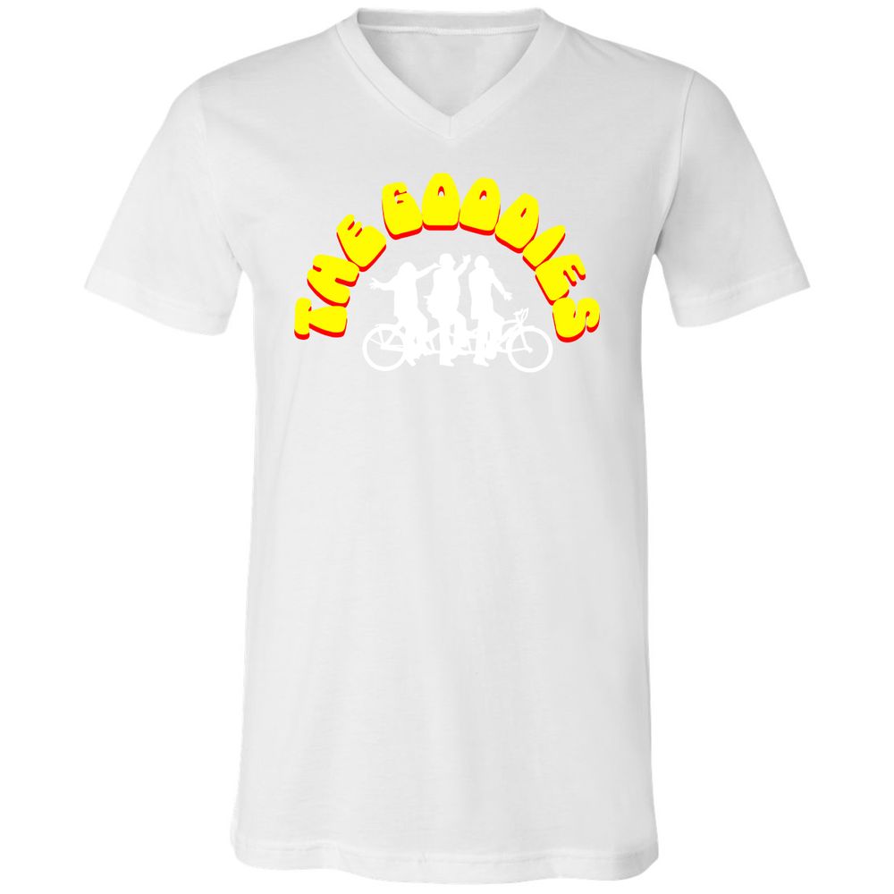 Unisex V-Neck T-Shirt - EME7BNMU - White - 5