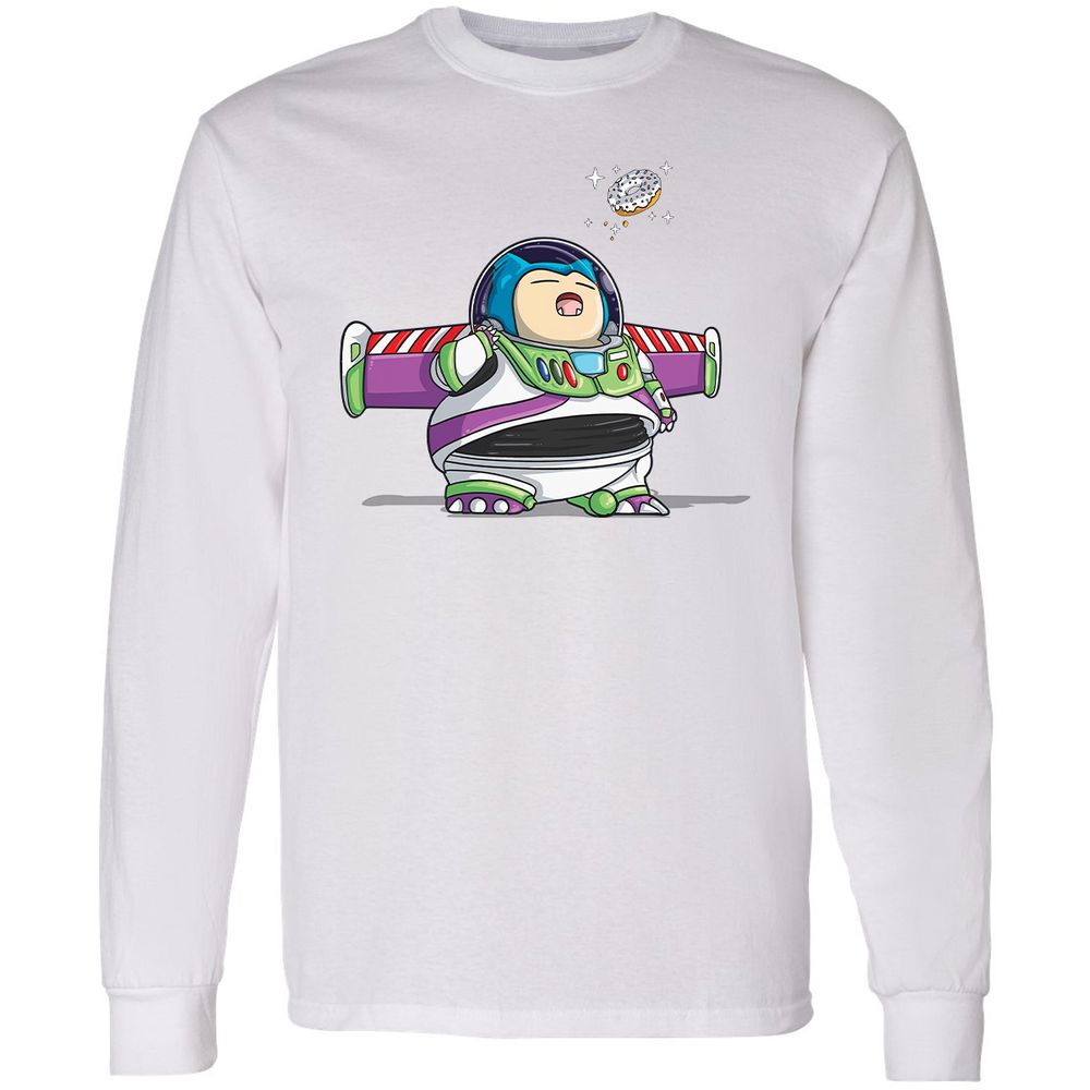 Long Sleeve T-Shirt - 61V485JH - White - 5