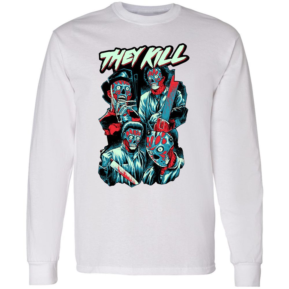 Long Sleeve T-Shirt - MX3AYYUW - White - 5