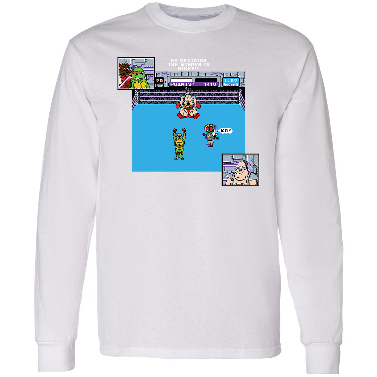 Long Sleeve T-Shirt - NWL6K7VX - White - 5