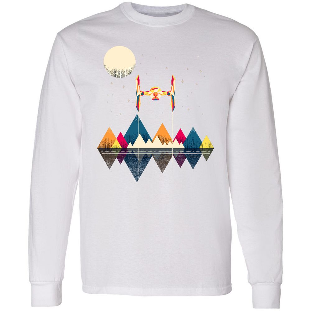 Long Sleeve T-Shirt - WAVXFJ4K - White - 5