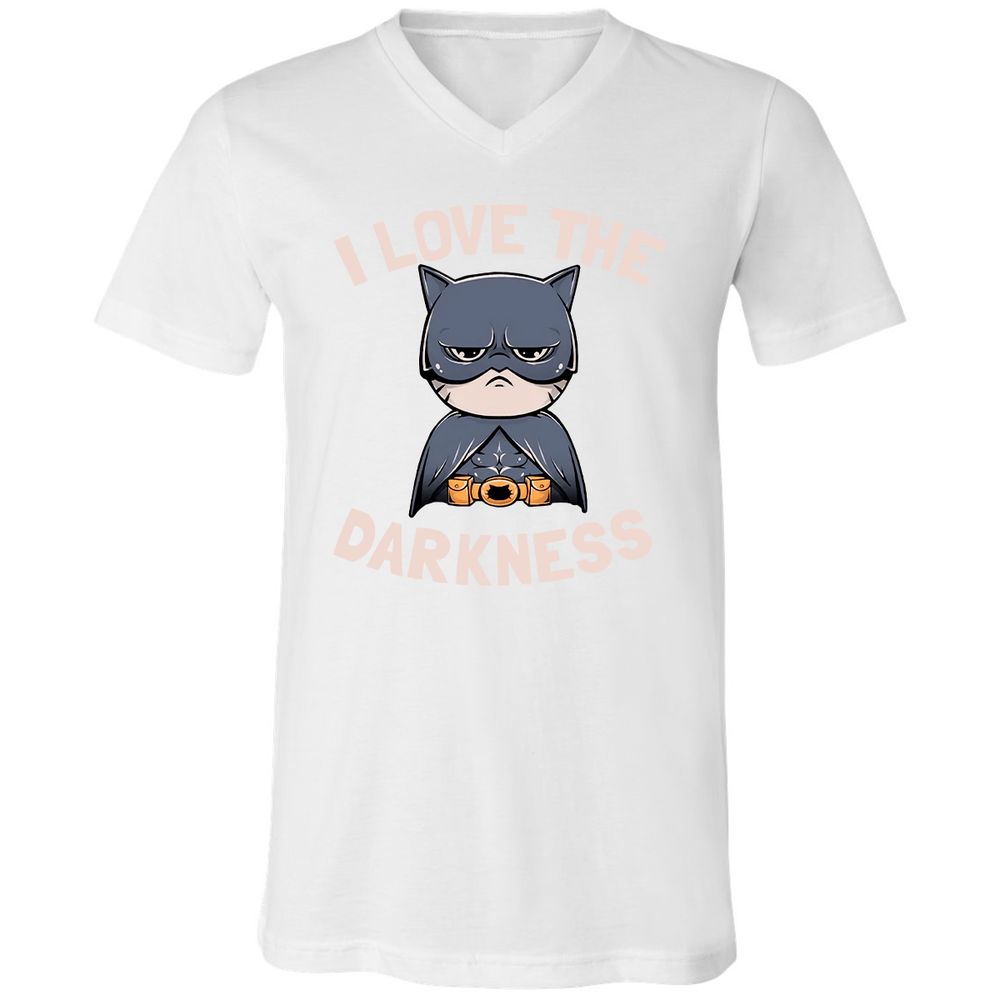 Unisex V-Neck T-Shirt - 715AAY6N - White - 5