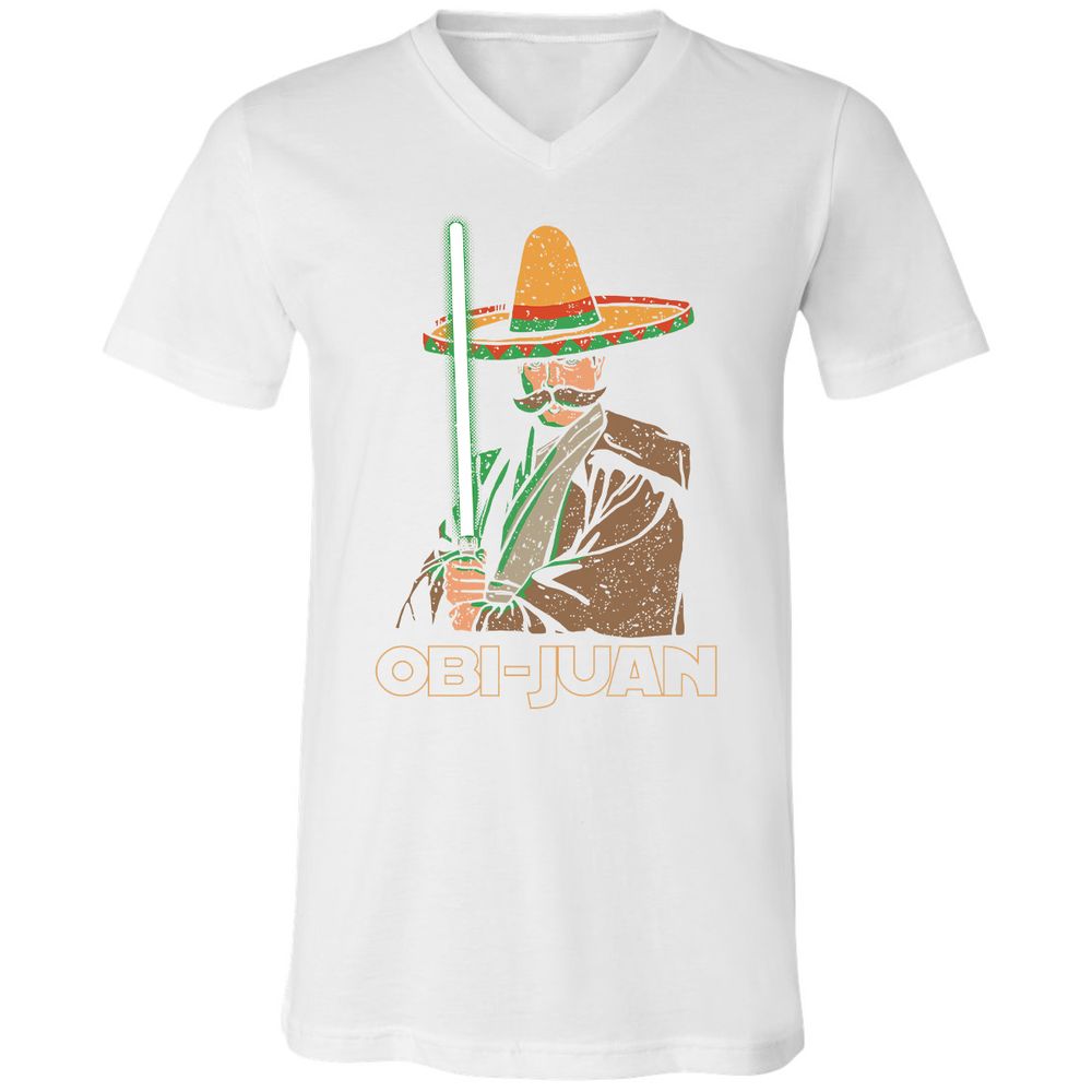 Unisex V-Neck T-Shirt - K1DS1EJ7 - White - 5