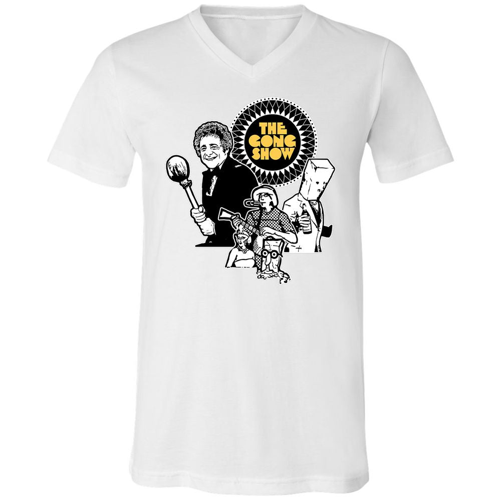 Unisex V-Neck T-Shirt - 5MAGVYSR - White - 5