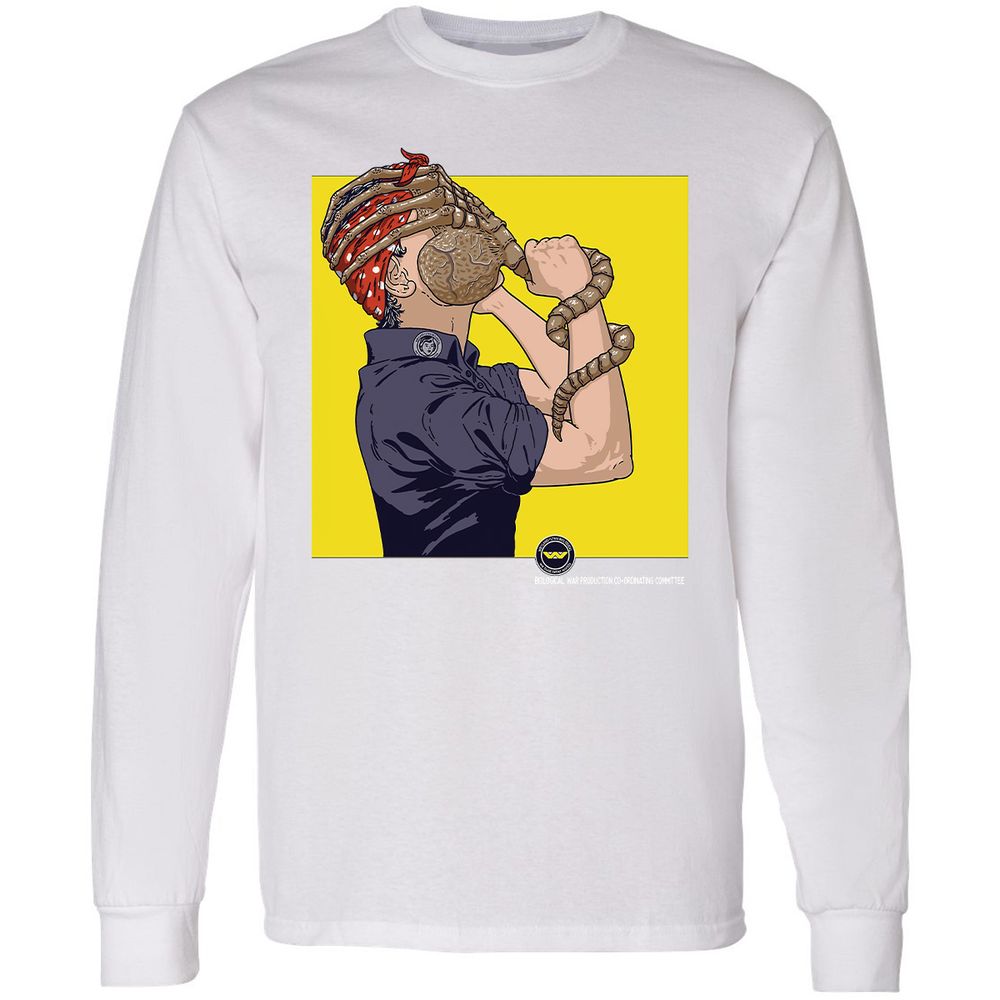 Long Sleeve T-Shirt - XFJ5VGWD - White - 5