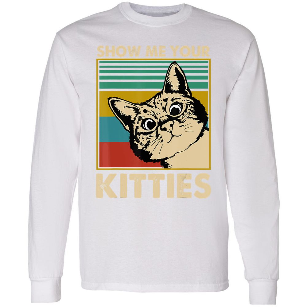 Long Sleeve T-Shirt - GM73LXJV - White - 5