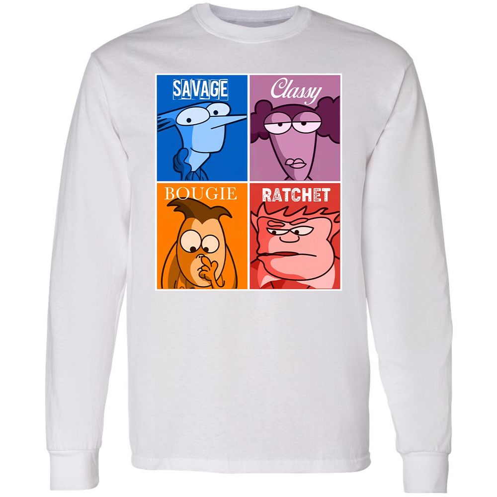 Long Sleeve T-Shirt - 2457RDYW - White - 5