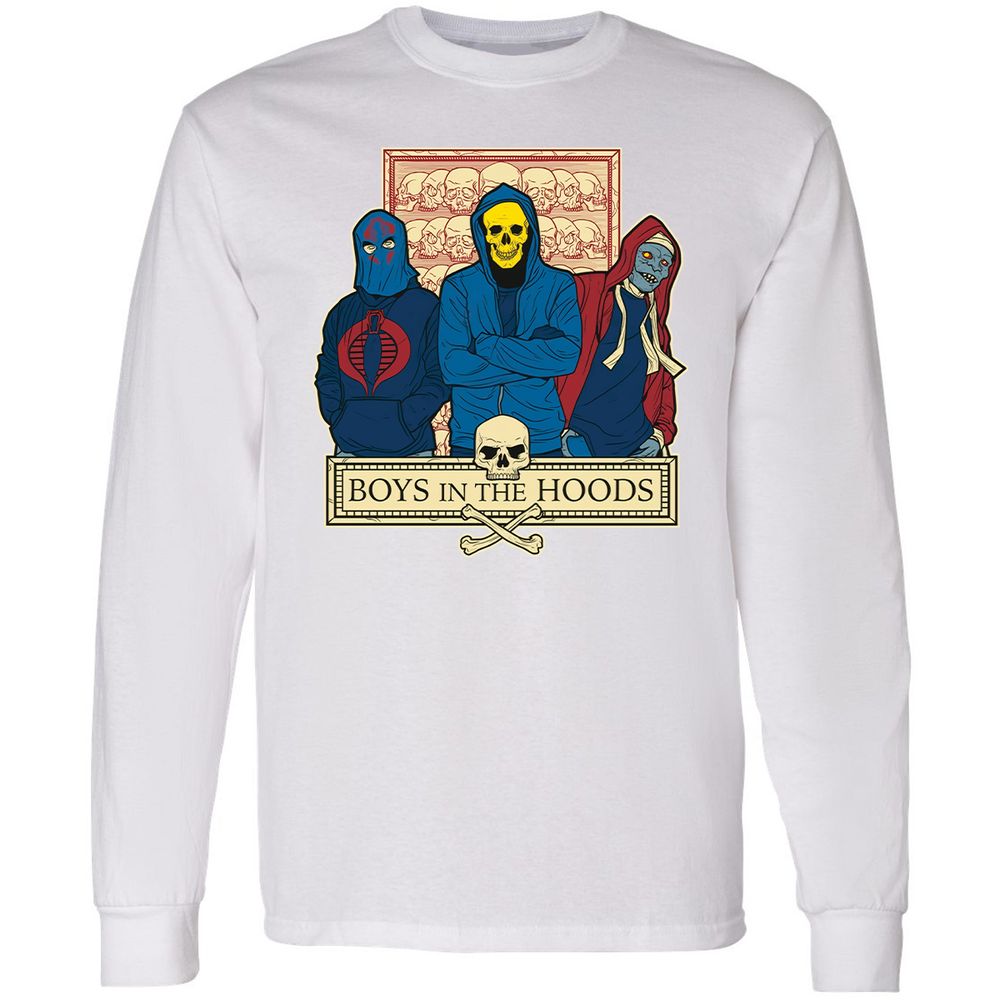 Long Sleeve T-Shirt - YPXUANAA - White - 5