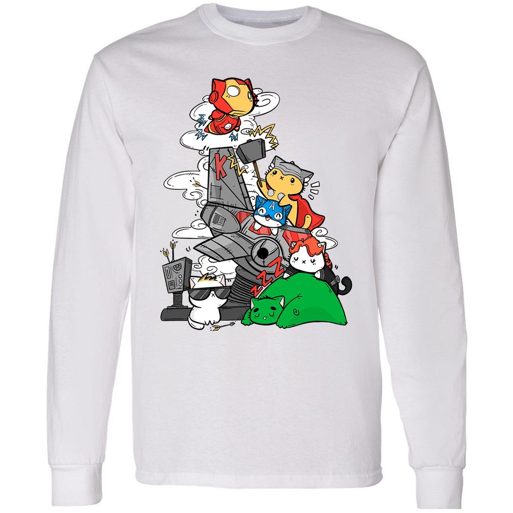 Long Sleeve T-Shirt - LZ19UXRB - White - 5