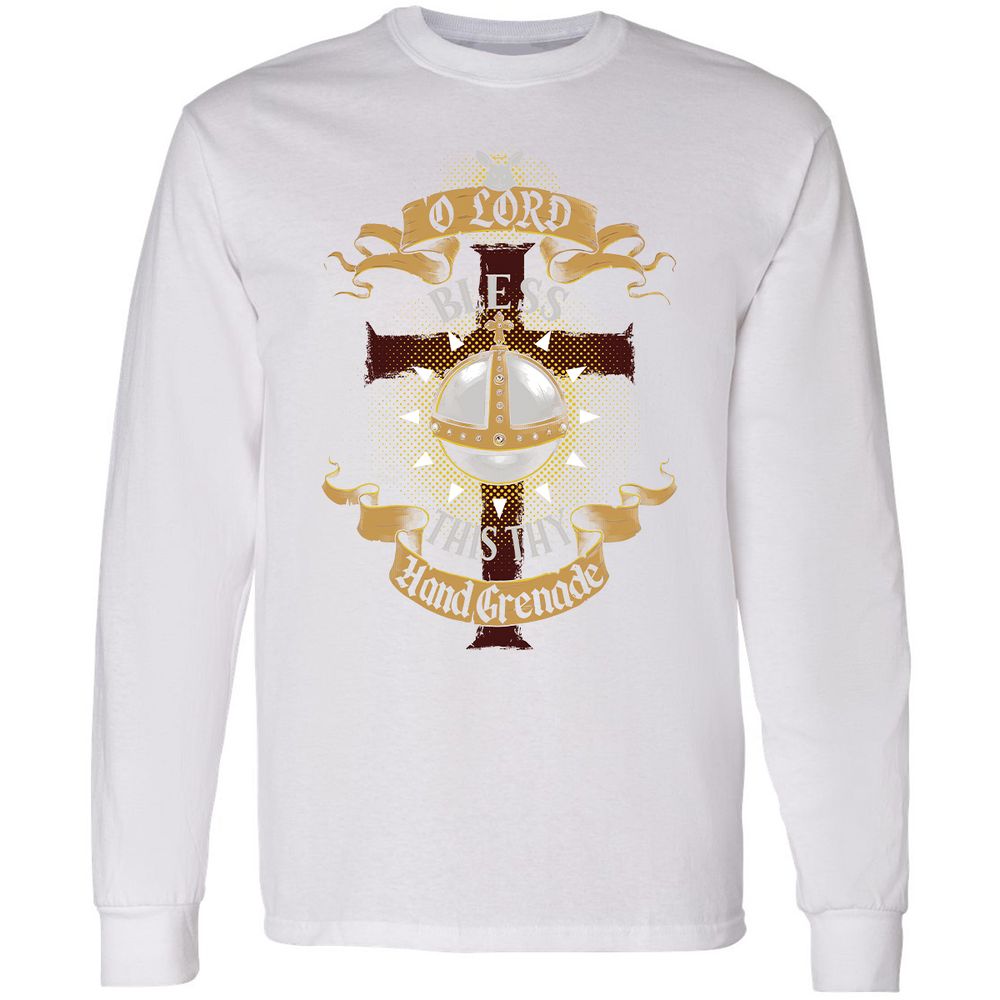 Long Sleeve T-Shirt - BYEQL2B8 - White - 5