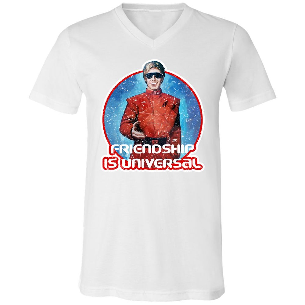 Unisex V-Neck T-Shirt - 7V5EEF2R - White - 5