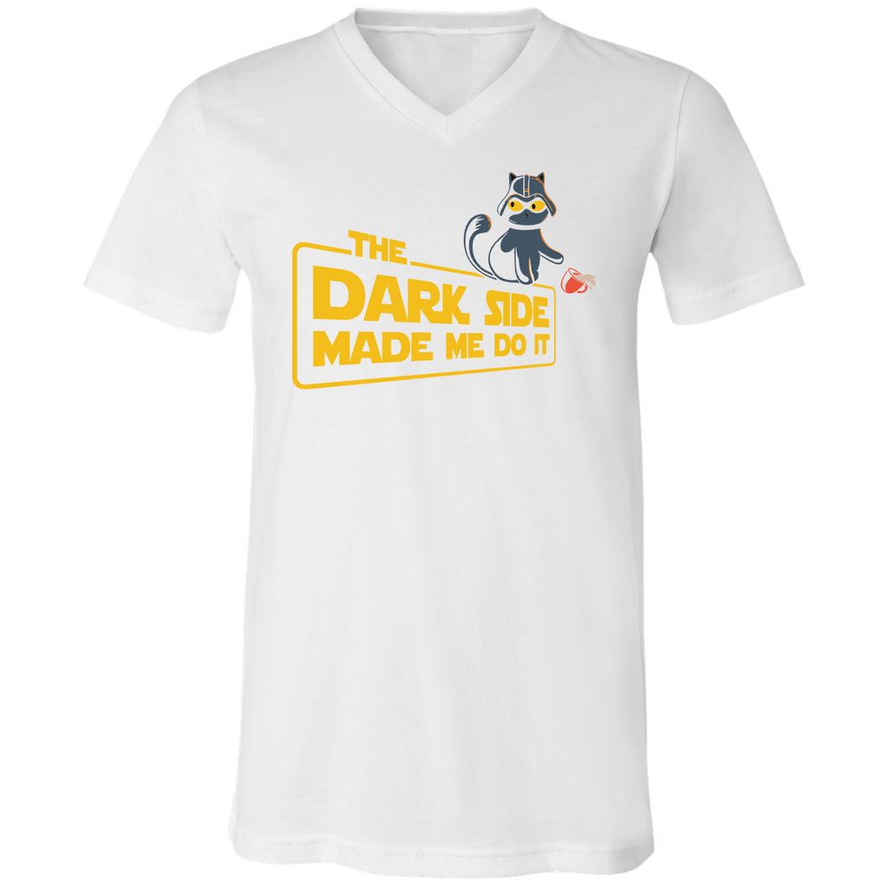 Unisex V-Neck T-Shirt - EXF2UAP1 - White - 5