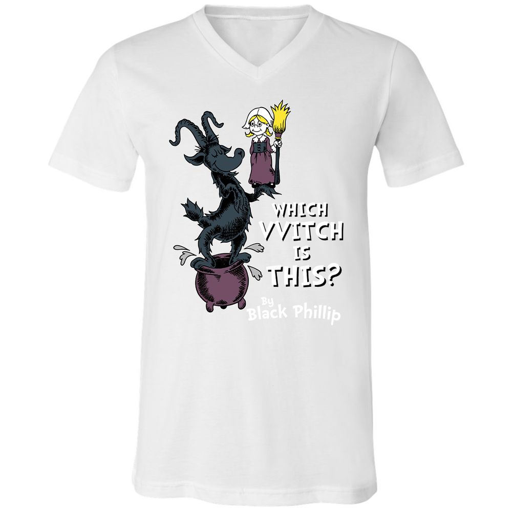 Unisex V-Neck T-Shirt - SBCW72VC - White - 5