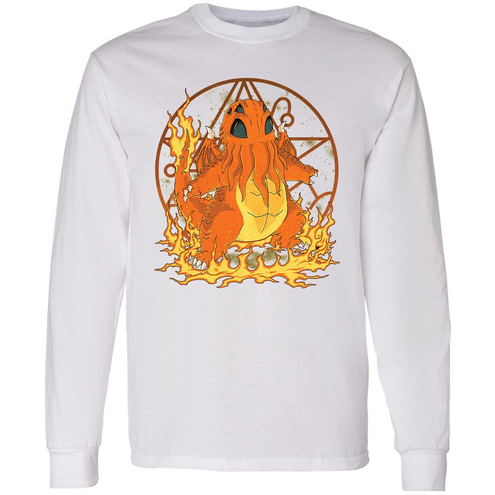 Long Sleeve T-Shirt - YYH5L7NF - White - 5