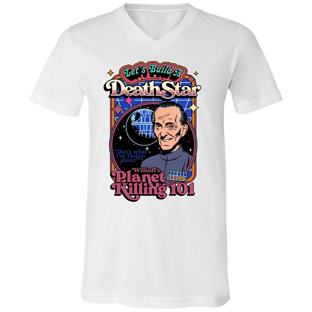 Unisex V-Neck T-Shirt - J1694VJK - White - 5