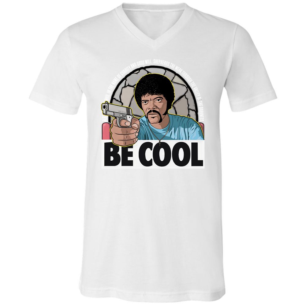 Unisex V-Neck T-Shirt - 2LPKRCMW - White - 5