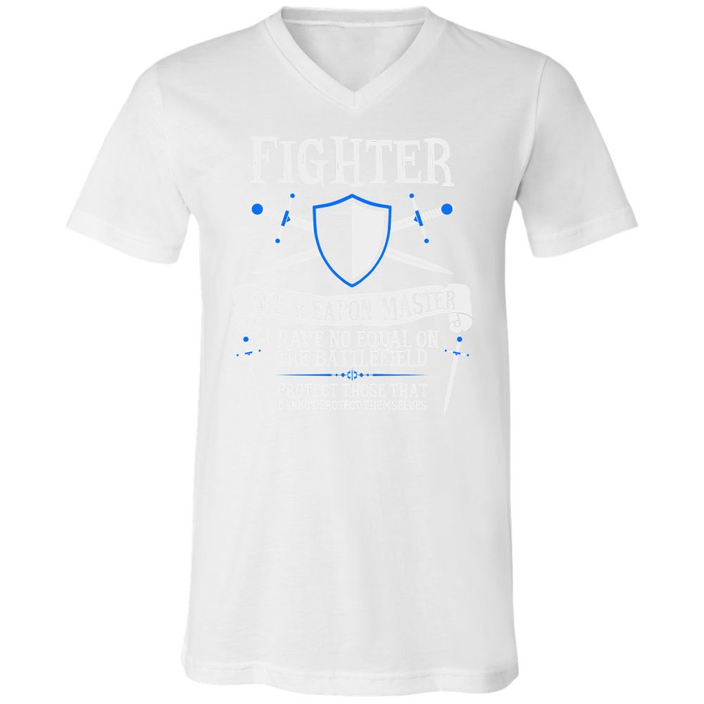 Unisex V-Neck T-Shirt - 9LWYFXZZ - White - 5